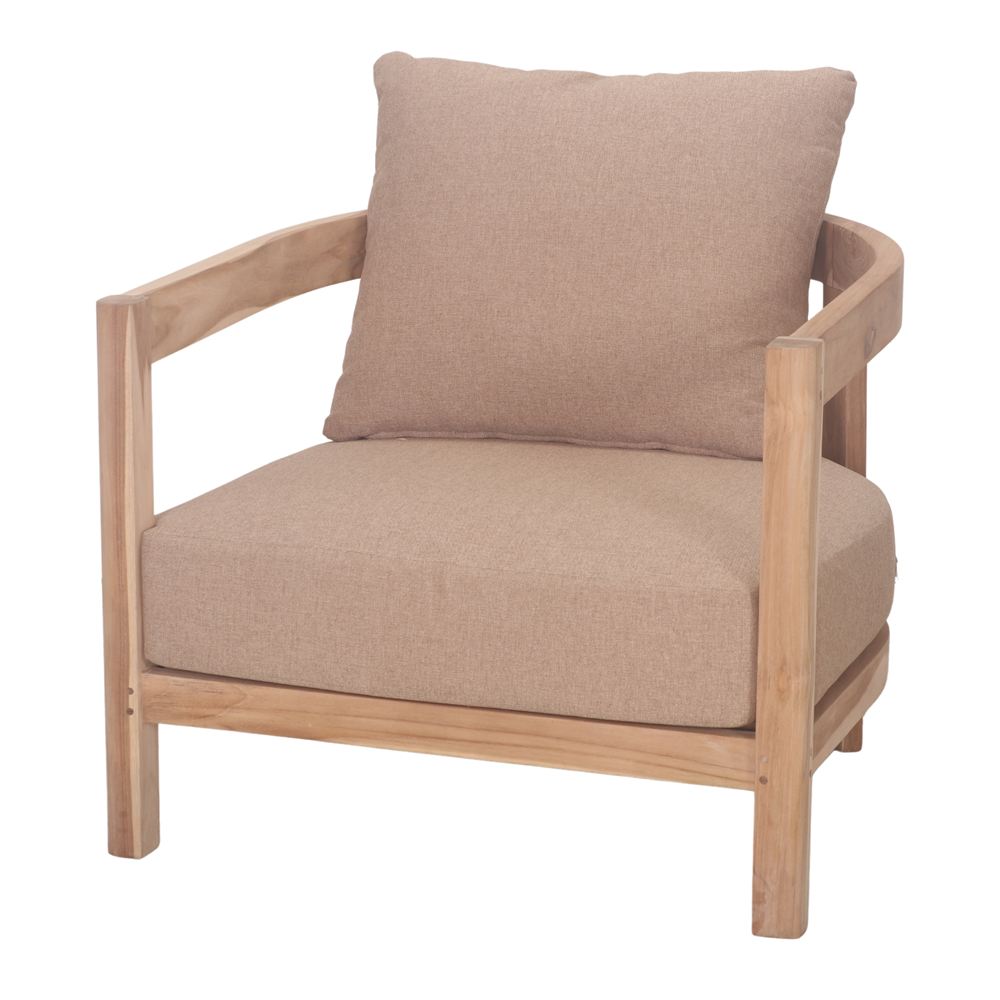 SILLÓN DE MADERA SIMONETTA estilo Mediterráneo