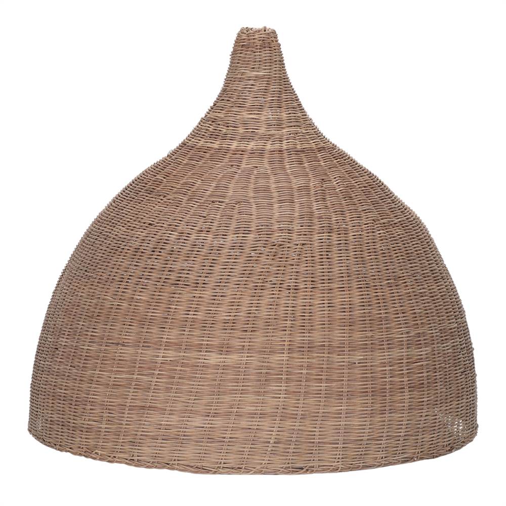 PANTALLA LÁMPARA DE RATÁN DINDA estilo Mediterráneo 1