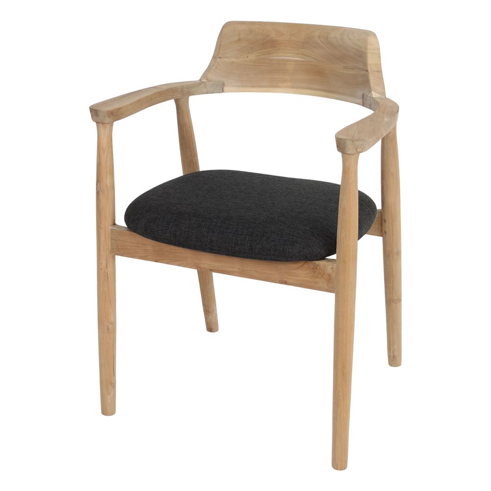 SILLA DE MADERA DERBY estilo Nórdico  negra 1