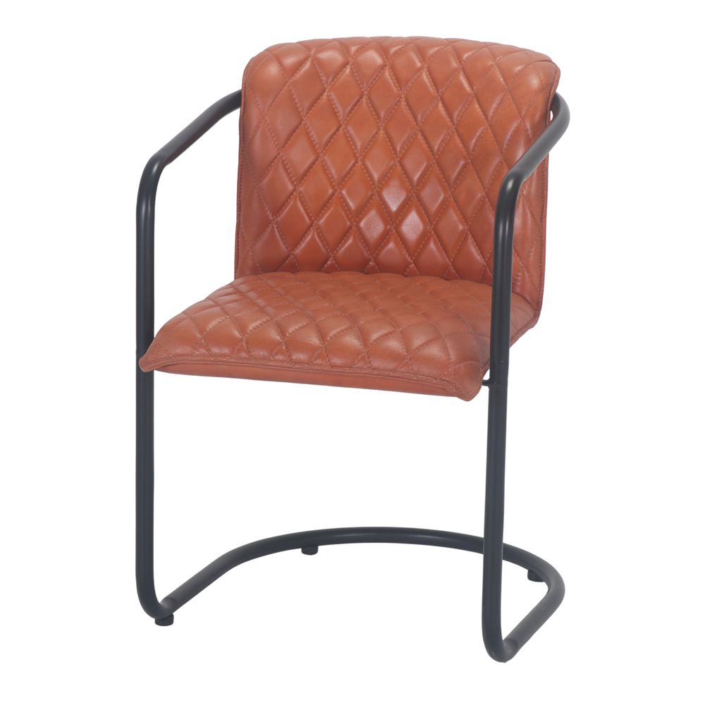 SILLA DE PIEL ARTHUR, de estilo Industrial 1