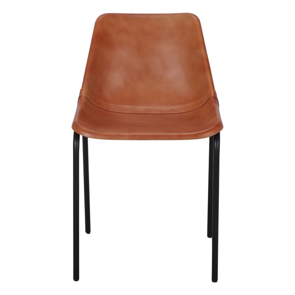 SILLA DE PIEL MALI estilo industrial 2