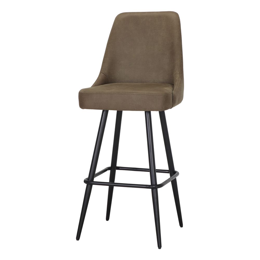 TABURETE ALTO TAPIZADO ROCKADE  verde 1