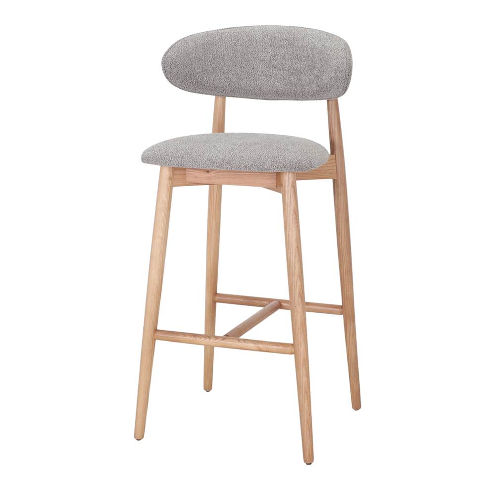 TABURETE ALTO DE MADERA POINSETIA 1
