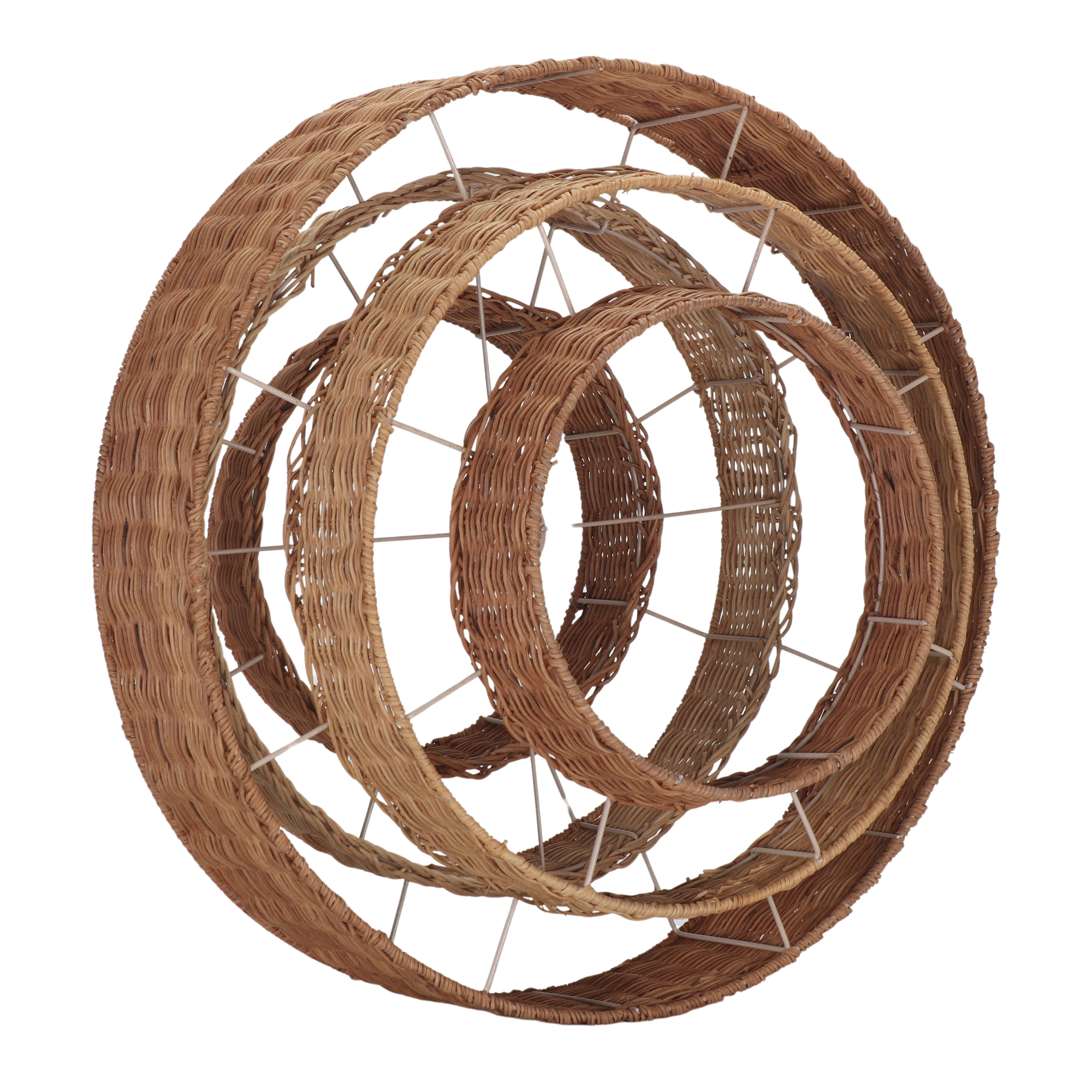 PANTALLA LÁMPARA DE RATÁN GIVEN estilo Mediterráneo. 2