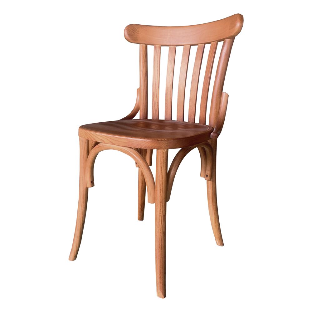 SILLA DE MADERA SAXO estilo Bistró nogal 1