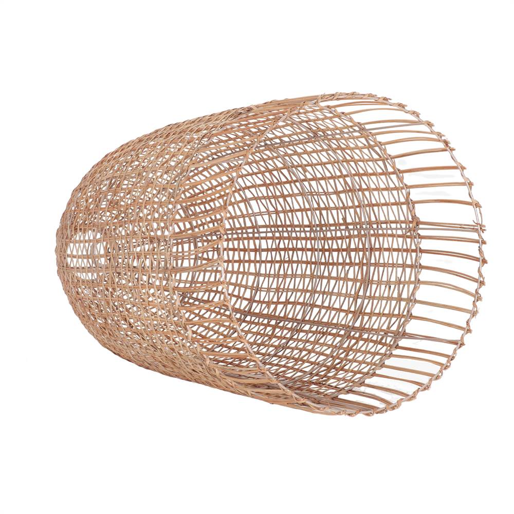 PANTALLA LÁMPARA DE RATTÁN SCOOP estilo Mediterráneo2