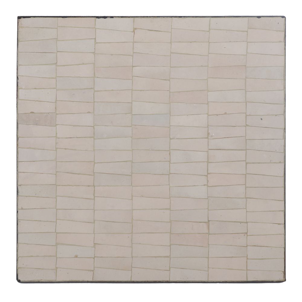 TAPA DE CERÁMICA Y METAL TANYA estilo Mediterráneo cuadrada