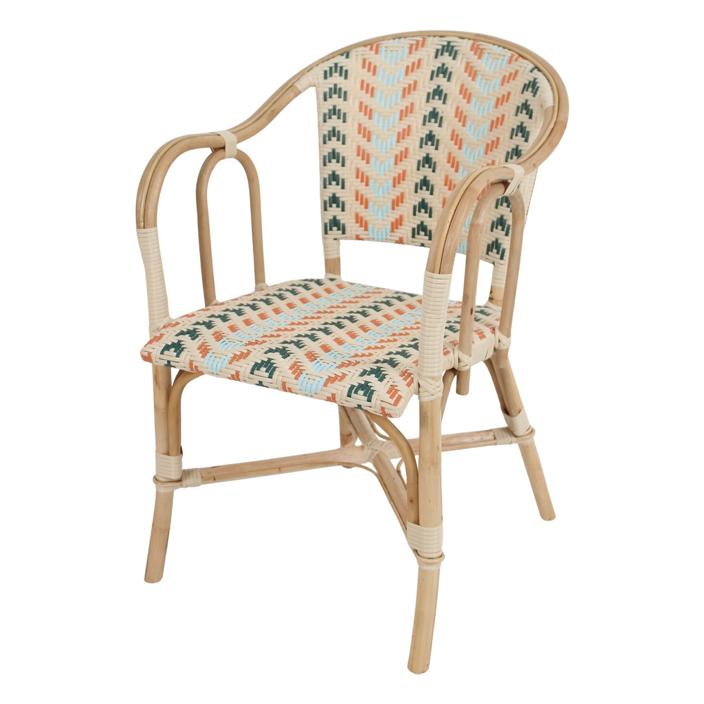 SILLA DE RATÁN SALINA estilo Bistró
